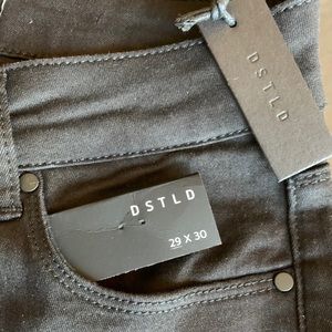 NWT Black denim DSTLD 29x30